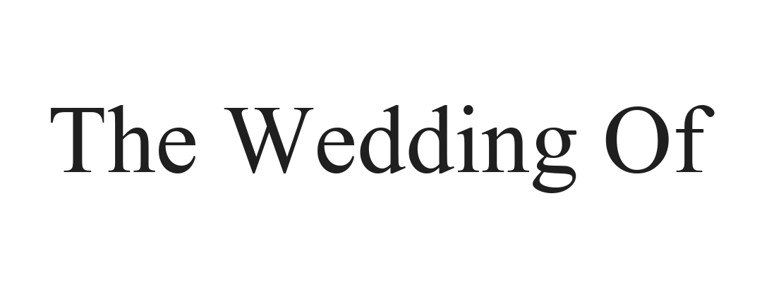 the wedding of h